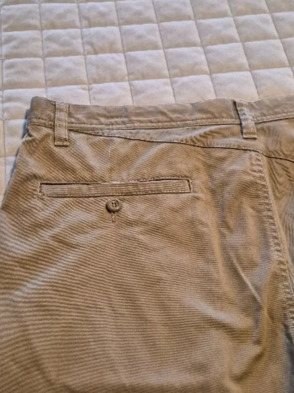 Volcom True to This Men's Khaki Chino shorts Modern Fit, size 38